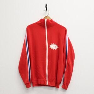 Vintage USA Track Jacket Zip Up XL